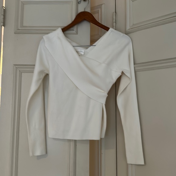 Revolve Line and Dot Off shoulder sweater - Picture 1 of 2